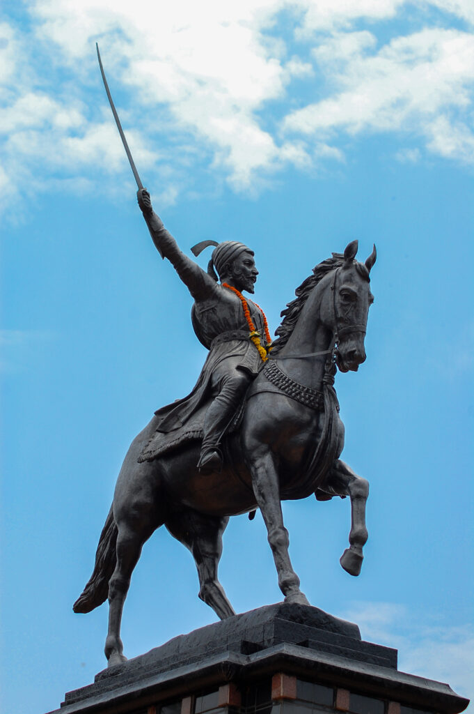 Statue of Shivaji Maharaj on his horse